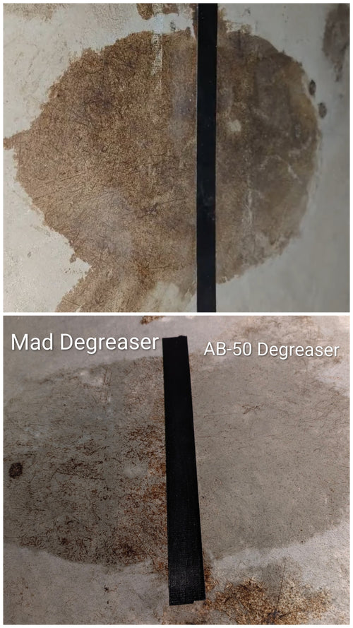 AB-50 Degreaser – Fast-Acting Heavy-Duty Cleaner for Oil, Grease & Garage Messes