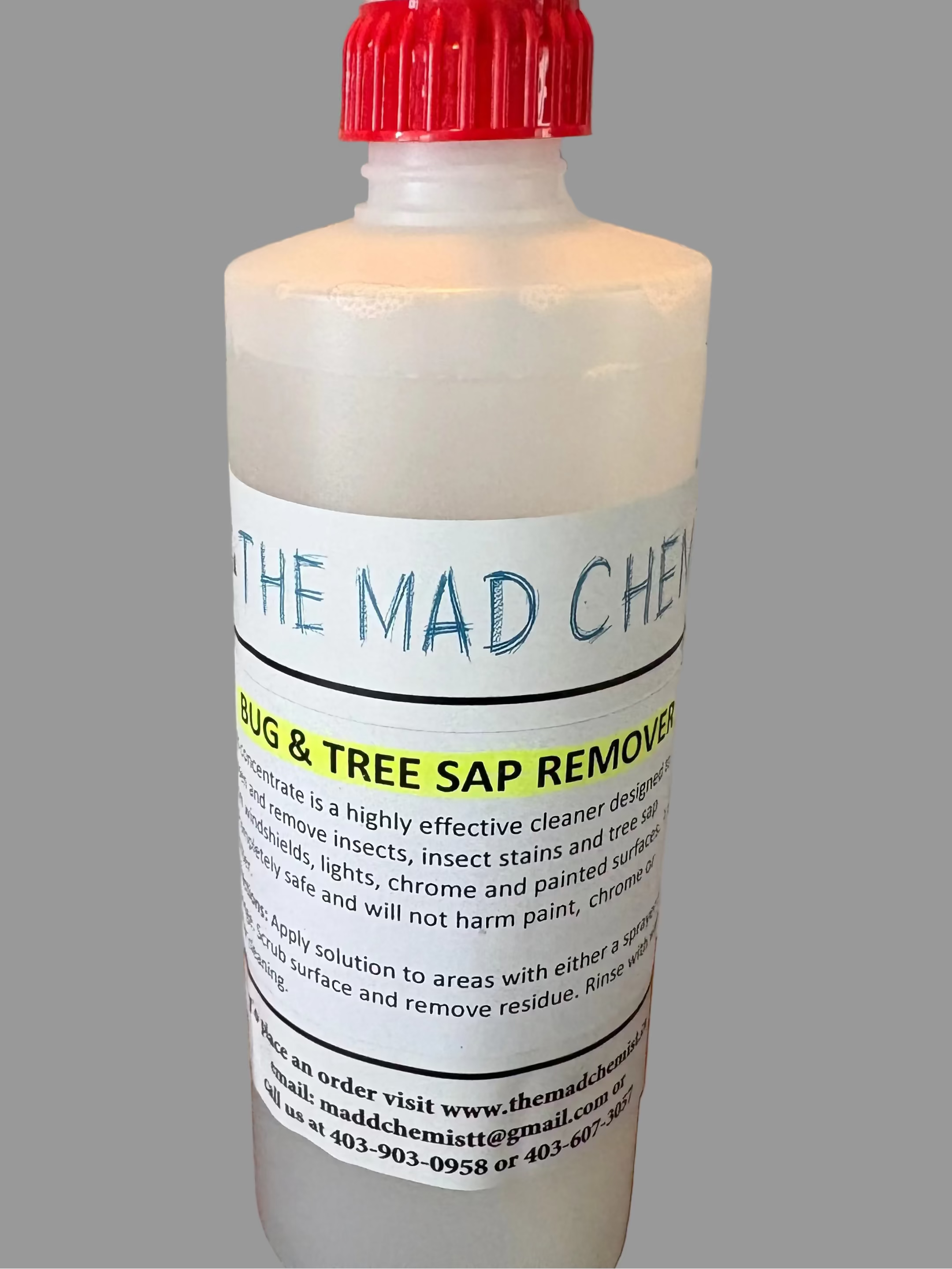 Bug & Tree Sap Remover – Vehicle Cleaner for Bugs, Sap, Road Grime & Exterior Detailing